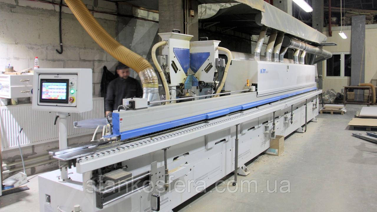 Кромкооблицювальний верстат KDT KE-668JSGA/45 бу 2021р. на PUR та EVA клеях для заготовок довжиною від 45мм, фото 1