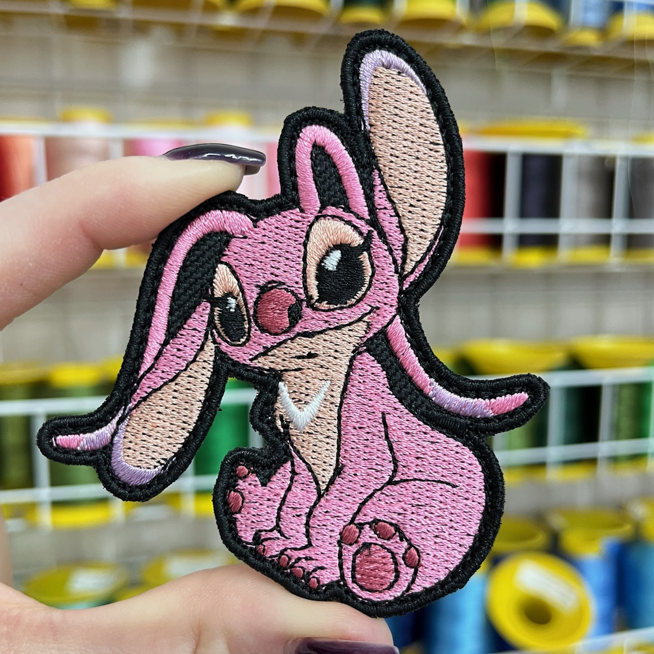 Шеврон, нашивка, патч СТІЧ ДІВЧИНКА з липучкою