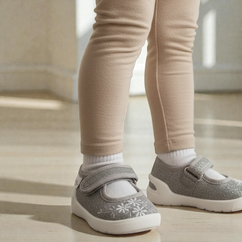 Waldi детские тапочки в садике и для дома, текстильная обувь для девушек Розмер: 18, фото 1