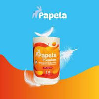 Рушник паперовий 200 відривів 2шар целюл Papela Premium, фото 2