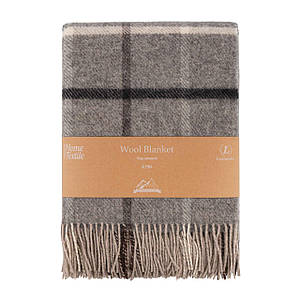 Плед ARDESTO Leonardo Alpina 140x200см 100% вовна сірий (ART0703LM)