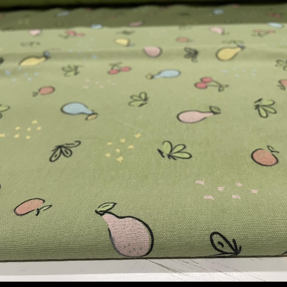 Інтерлок рубчик 4*1 преміум DJ принт, фото 1