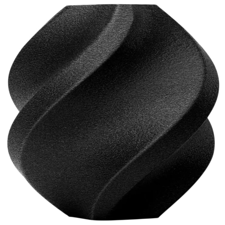Пластик Bambu Lab PA6-GF  Black (72104), Reusable Spool, 1.75мм, 1кг, 365м, 260-290°C, Чорний філамент для 3D-друку, фото 1