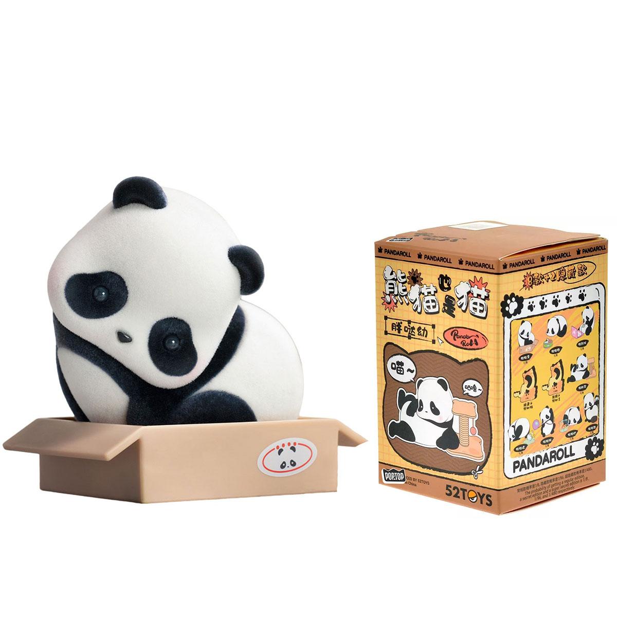 Колекційна фігурка POP TOP 52Toys серії Panda Roll — М'яу панди, фото 1