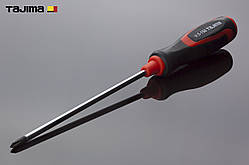Викрутка хрестова PH1 х 267 мм TAJIMA (Японія) Phillips магнітна