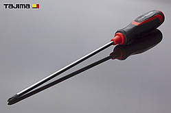 Викрутка хрестова PH1 х 317 мм TAJIMA (Японія) Phillips магнітна