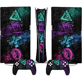 Наклейки для консолі DK Console Skin Sticker для PS5 Pro Digital (0773) [155749]