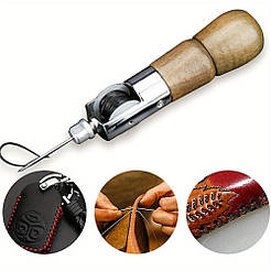 Ручне шило з котушкою для шкіри