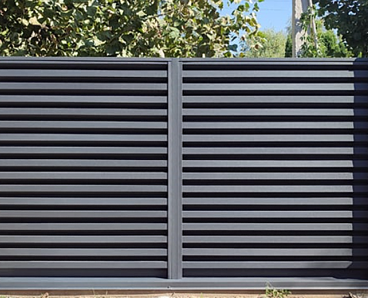 Паркан Жалюзі із двостороннім покриттям 120\60 Дуплекс, фото 1