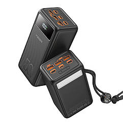 УМБ VEGER W5001 50000 mAh, USB-C, 3хUSB-А Black (W5001.black)