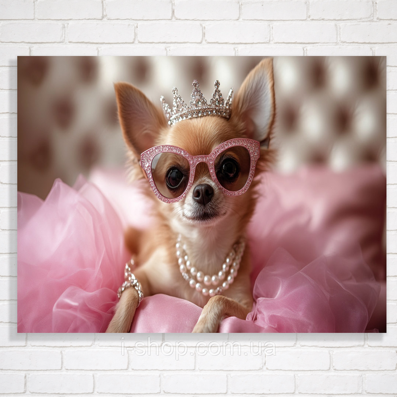 Алмазна мозаїка з рамкою Королева гламуру набір для алмазної мозаїки 30x40 см Dreamtoys 2024, фото 1