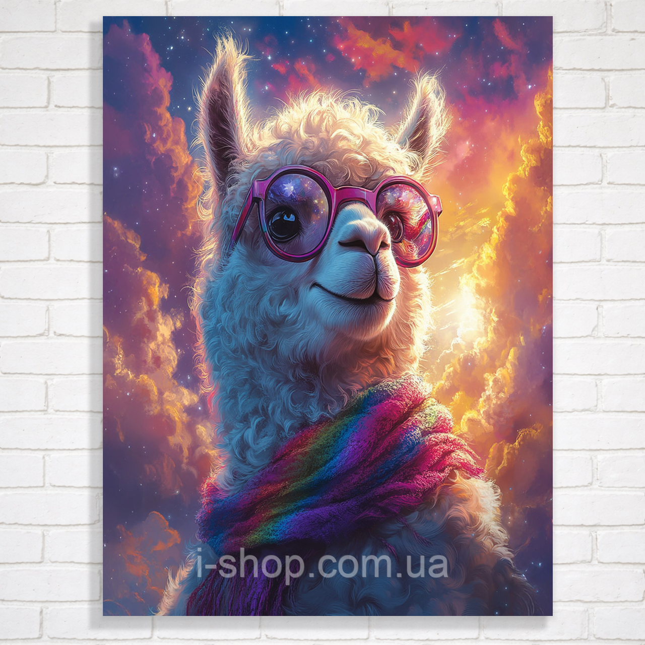 Алмазна мозаїка з рамкою Космічний стиль 30x40 см картина алмазна мозаїка космос Dreamtoys, фото 1