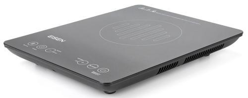 Настільна плита Eisen EIP-335S Slim, чорний, 2000W, індукційна, 1 зона нагріву 21см, 10 рівнів температури, 9 режими приготування,, фото 1