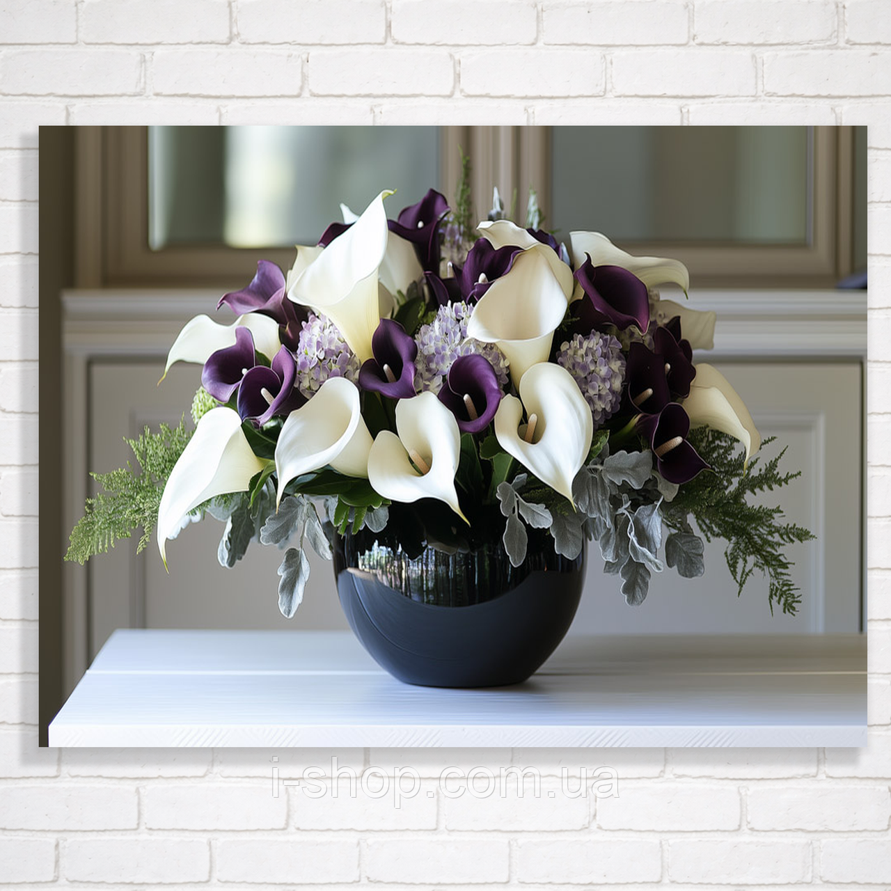 Алмазна мозаїка з рамкою 30x40 см стильна композиція набір для творчості картина для подарунка, фото 1