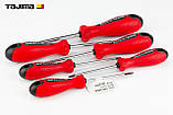 Набір викруток TORX TAJIMA (Японія) магнітні 6 штук, фото 2