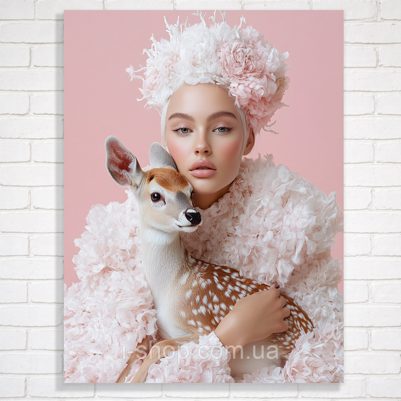 Алмазна мозаїка з рамкою Казкова гармонія 30x40 см набір для творчості Dreamtoys алмазна мозаїка, фото 1