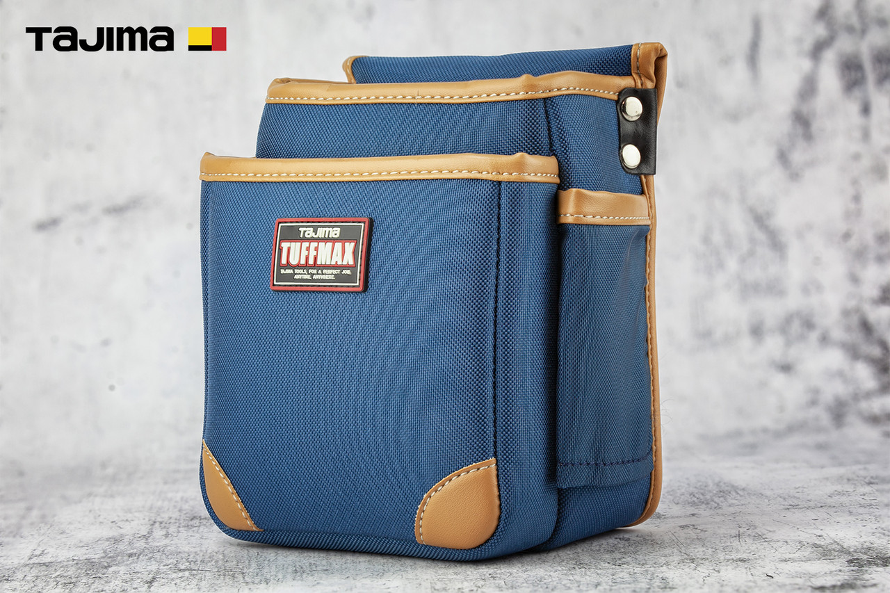 Сумка під інструменти TAJIMA (Японія) TAFFMAX TM-DE2S поясна 2 відділення, фото 1