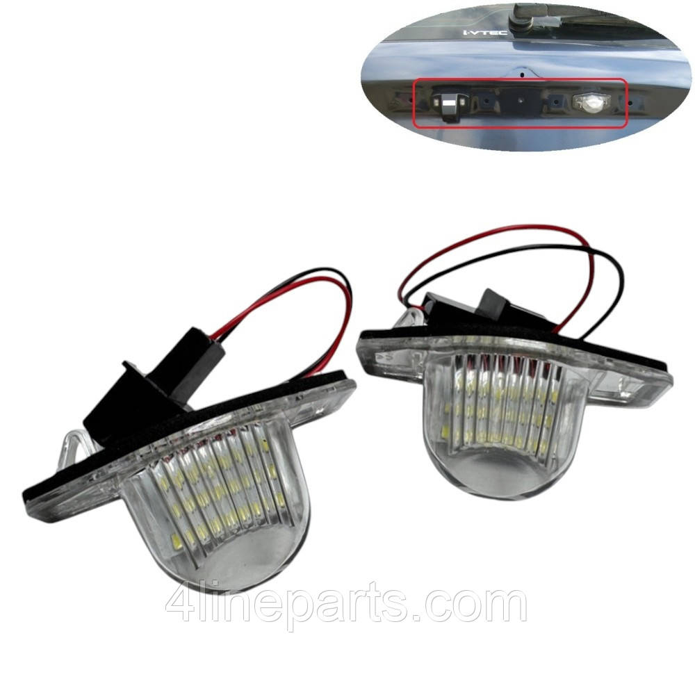 Led підсвітка номерного знаку Jazz Honda 34101S60003 34101S60013, фото 1