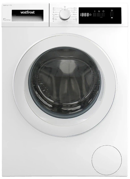 Пральна машина Vestfrost MWM 106 T1 PDI на 6 кг, розбірний бак, інверторний двигун, фото 1