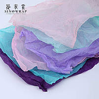 Папір тишью Sinowrap бордовий 50×70 см, 38 аркушів, фото 5