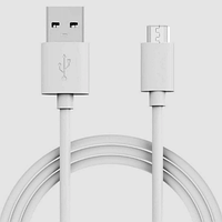 Micro-USB кабель Xiaomi 2A, білий Оригінал #451032W07058
