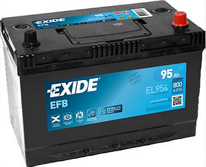 Акумулятор 6СТ-95 R+ (пусковий струм 800 А) необслуговуваний Asia EFB Exide (Start/Stop)