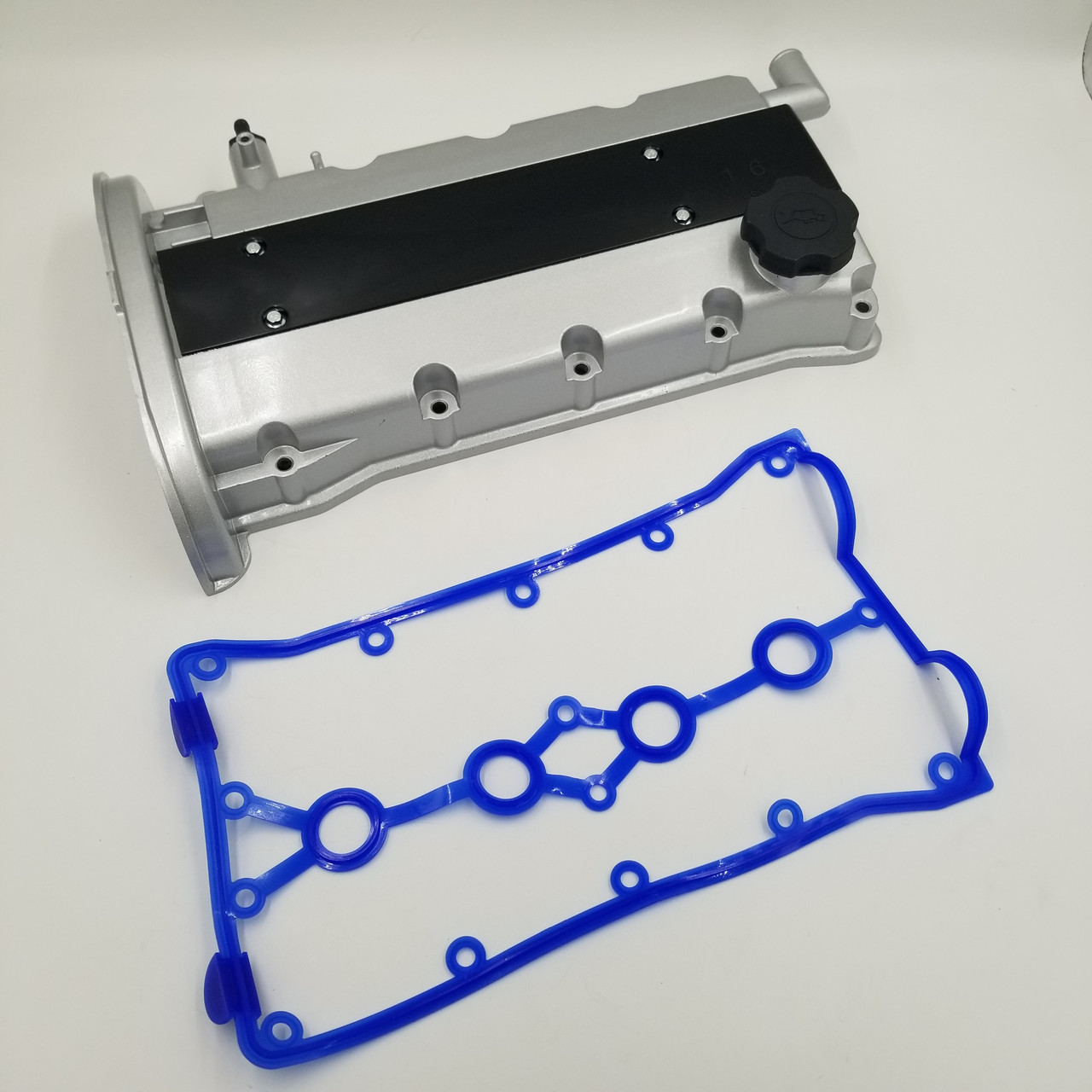Кришка клапанів Ланос, Лачетті, Авео, Нексія 1,6 (з прокладанням силікон) Grog Корея, фото 1