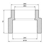 Муфта PPR Thermo Alliance 75х63, фото 2