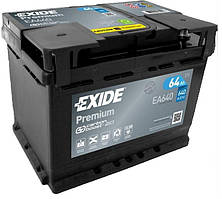 Акумулятор 6СТ-64 R+ (пусковий струм 640 А) необслуговуваний Premium Exide