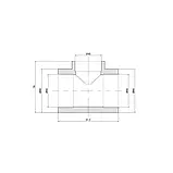 Трійник PPR Thermo Alliance 50х40х50, фото 2