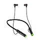 Безпровідні навушники HOCO ES72 з мікрофоном на шию, Bluetooth 5.4, 30 год роботи, RGB підсвітка, Neckband Black, фото 2