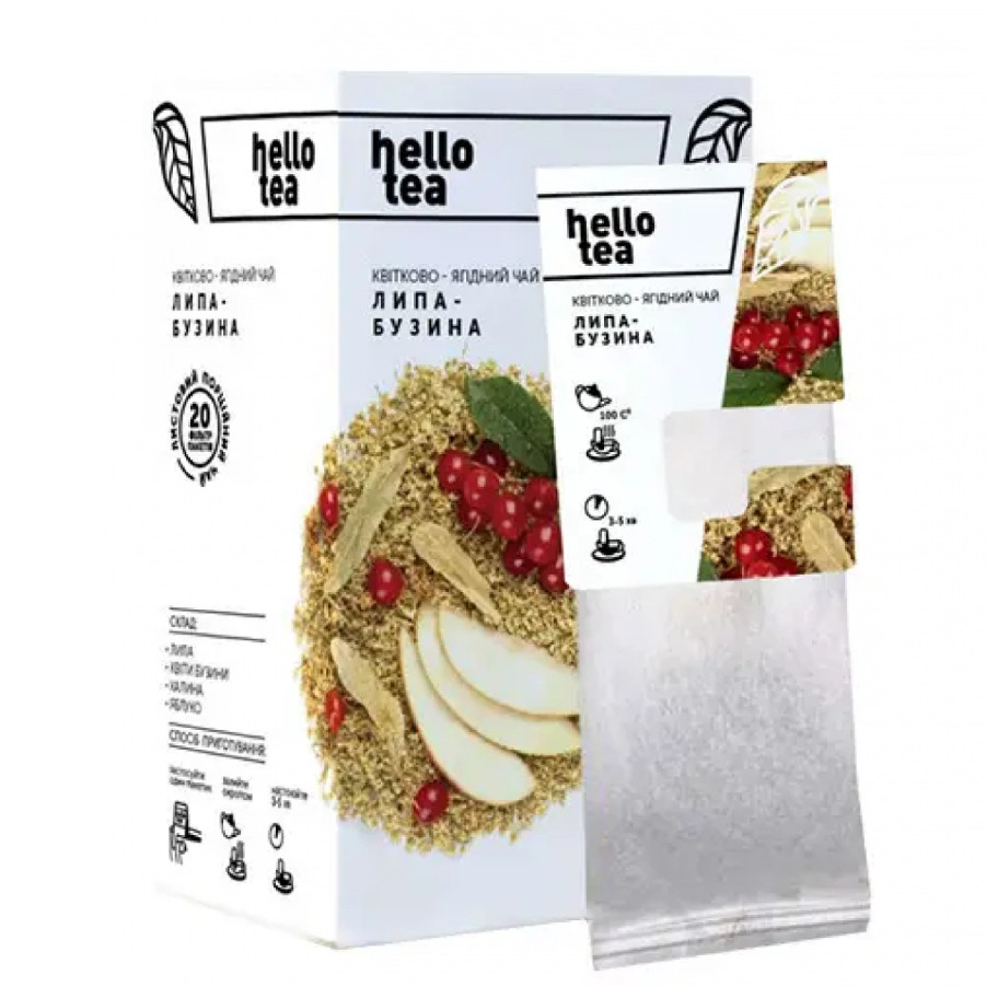 Чай HT "Ліпа-Бузина", фото 1