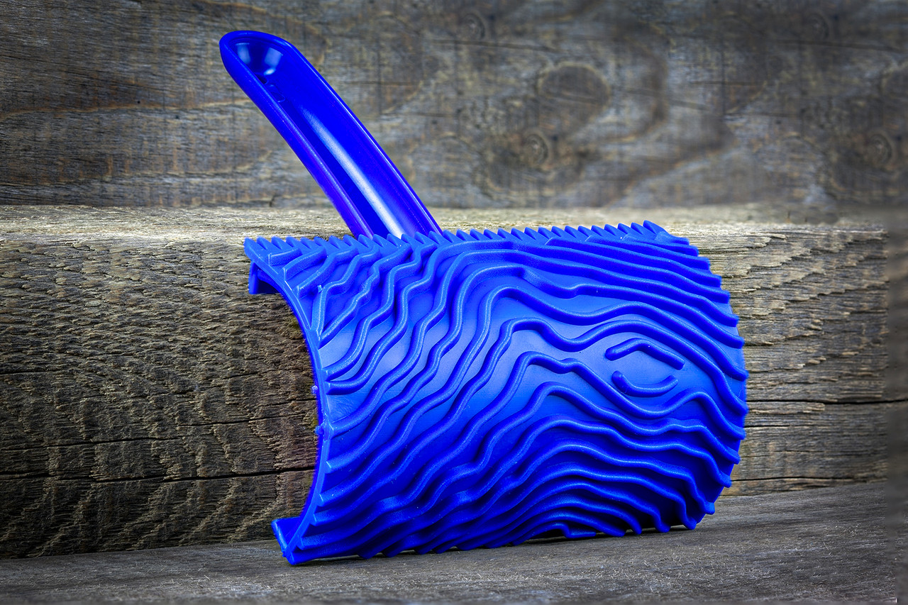 Шпатель гумовий для імітації текстури дерева, декоративний MS-17, фото 1