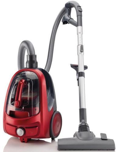Пилосос Gorenje VCE03SPRCY, Red, 800W, всмоктування 198W, безмішковий, сухе прибирання, об'єм 1.7л, телескопічна трубка,, фото 1