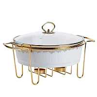 Марміт для супів 2 літри настільний круглий з підігрівом HP1036