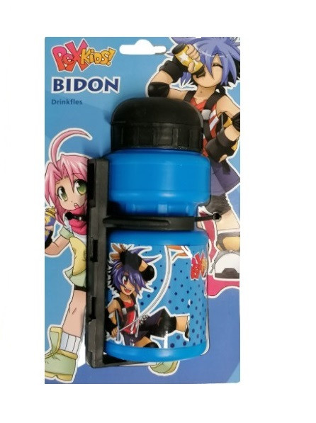Фляга Pexkids Mila 380мл. чорно-синій (31996)