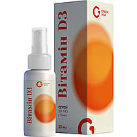 Вітамін D3 у вигляді спрею Green Visa — 200 МО, 30 мл, для дітей і дорослих