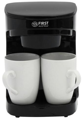 Кавоварка First FA-5453-4 чорний, 450W, крапельна, резервуар для води 250  мл, автовідключення, фото 1