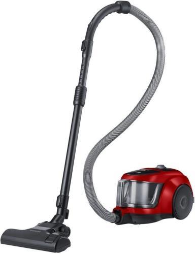 Пилосос Samsung VCC45W0S3R/UK Red, 700W, безмішковий, сухе прибирання, об'єм 1.3л, телескопічна трубка, насадка пів-килим, насадка, фото 1