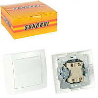 Від 10 шт. Вимикач одинарний 9х8см SR-2503 купить оптом