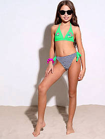 РОЗНКупальник подростковый Samegame 104 Христинка салат (В НАЛИЧИИ ТОЛЬКО 34 36 38 40 42 УКР р-ры)