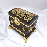 Ящик для хрещення дитини з декоратимним оздобленням