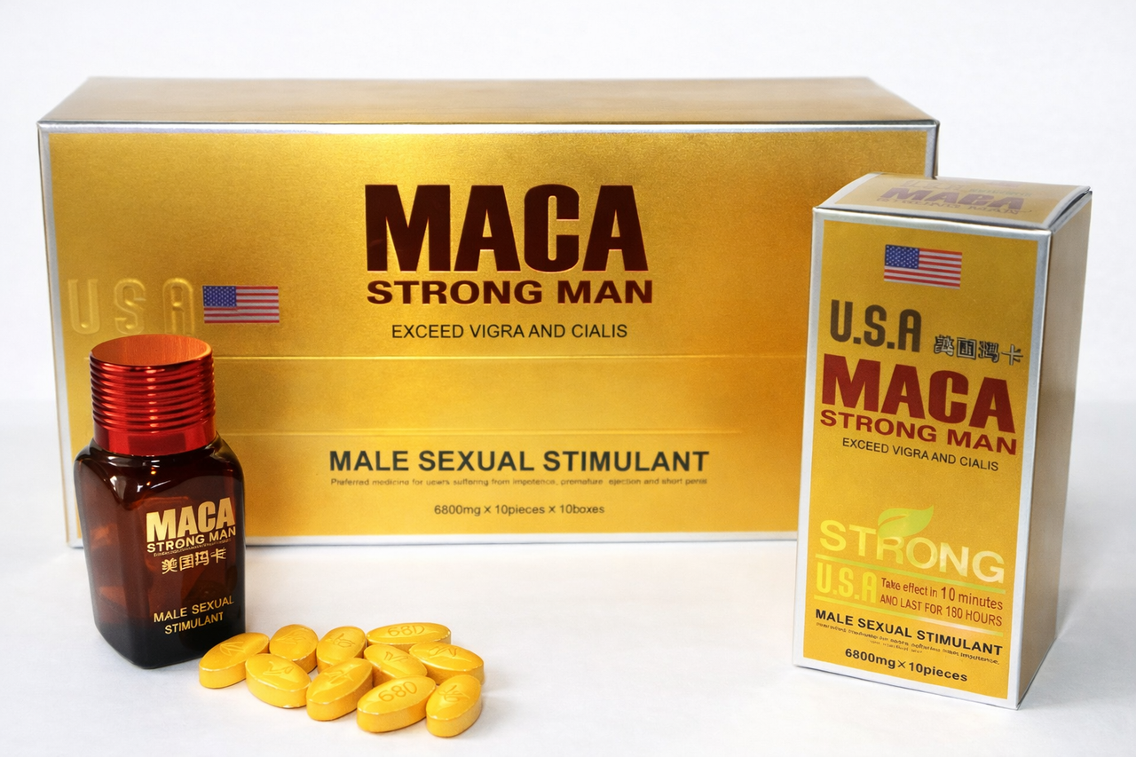 Мака стронг— біологічно активна добавка для чоловіків (таблетки, 10 шт.), фото 1