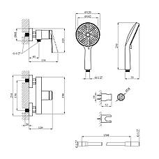 Змішувач для душу Kroner Element 211411-0101, фото 2