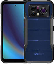 Смартфон Doogee V20 Pro 5G/6.43" Amoled / Тепловізор / 12 + 256Gb / 64 + 16MP / 6000 мА·год / Blue