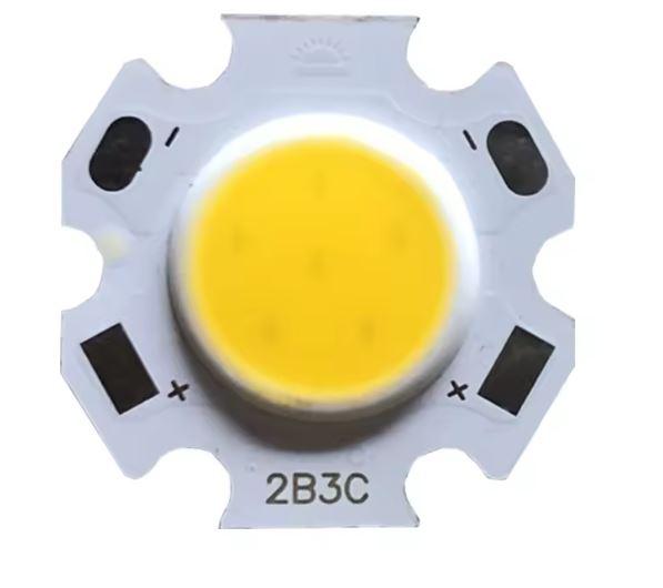 Світлодіод LED Потужність 3 Вт COB 900LM Вольтаж 9-12V Розмір 20мм