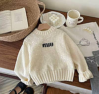 Дитячий светр з паєтками MIU, 140