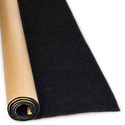 Карпет 75*100см самоклеючий автомобільний EVAPLAST, чорний