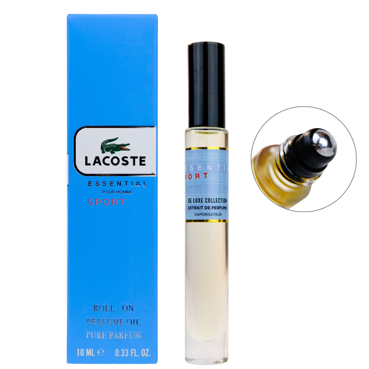 Парфуми олійні чоловічі Lacoste Essential Sport 10 мл, фото 1