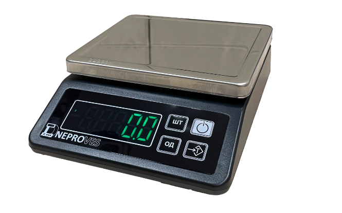 Ваги з вологозахистом Дніпровіс ВТД-W IP-67 (3 кг, 15 кг), фото 1